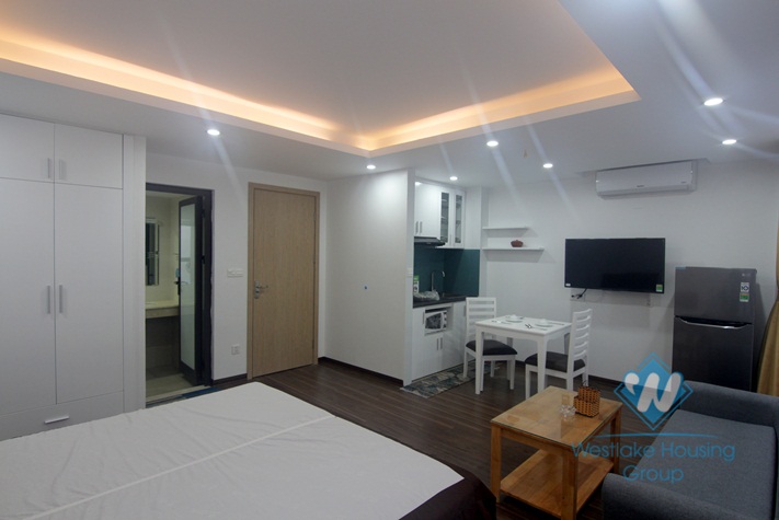 Studio for rent with big terrace in Tay Ho.